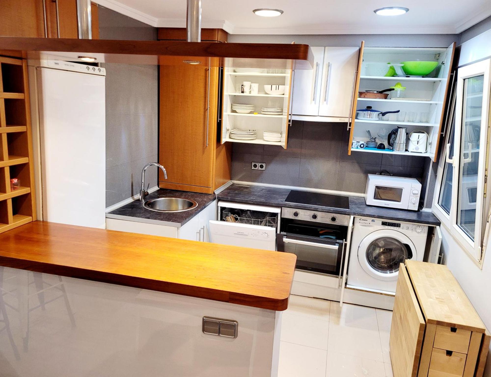 Apto Cimavilla. Wifi Gratuito. Vut-827-As Gijon Bagian luar foto